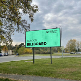 Billboard Andersa / Andersena (Bydgoszcz, Fordon)